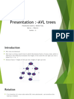 Presentation:-AVL Trees: Presentation Made By:-Mohsin Tariq Roll No: - 17ELE-14 Section: - A