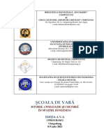 Program Scoala de Vara, 8_9 Iulie_2022