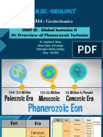 Phanerozoic Tectonics Overview