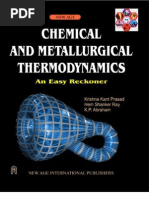 Download Chemical and Metallurgical Thermodynamics by Gatesolutions Metallurgy SN58299862 doc pdf