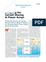 Designing For Current Sharing in Power Arrays