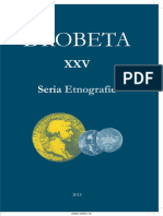 25 Drobeta Etnografie Xxv 2015