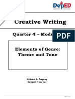 Creative Writing Module on Theme and Tone