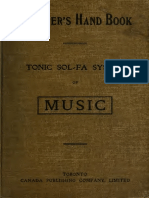 Music-200p - Teacher S Hand Book-Tonic Sol-Fa System