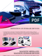 Storage Devices and Media Presentation