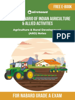 Present Scenario of Indian Agriculture & Allied Activities: Free E-Book