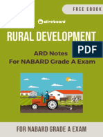 Rural Development: ARD Notes For NABARD Grade A Exam