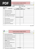 STP Daily Operations Checklist | PDF | Gases | Process Engineering