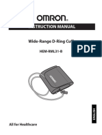 Instruction Manual: Wide-Range D-Ring Cuff