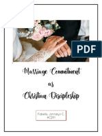Marriage Commitment As Christian Discipleship