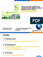 Tinjauan Implementasi Sistem Manajemen Energi