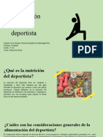 La Alimentacion Del Deportista