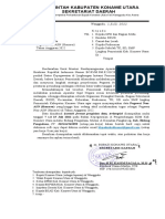 Surat Permintaan Data Pegawai Non-Asn Kab. Konawe Utara T.A 2022
