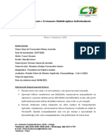 Plano Tratamento Multidisciplinar Autismo