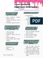 Persyaratan Medis Dalam Penggunaan Kontrasepsi