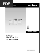 C-Series Multifunction DC Controller: Manual Type