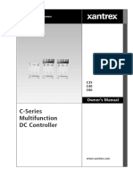 C-Series Multifunction DC Controller: Manual Type