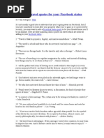 Download 50 Famous Travel Quotes for Your Facebook Status by krstevski1981 SN58302414 doc pdf