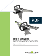 User Manual: Fx-Series & Wx-Series Frontliners