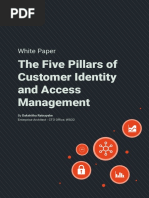 Wso2 Whitepaper The Five Pillars of Customer Identity and Access Management