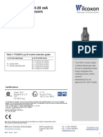 PC420V-IS Series: Intrinsically Safe 4-20 Ma Loop Powered Sensors