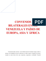 Convenios Bilaterales de Venezuela