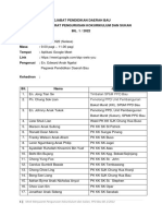 Minit Mesyuarat Pengurusan KK Daerah Bau Bil. 1 - 2022