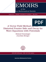 A Vector Field Method On The Distorted Fourier Side and Decay For Wave Equations With Potentials