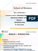 Amity School of Business: Bba, Semester V Understanding