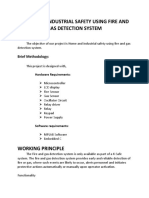 EI123 Home and industrial safety using fire and gas detection system