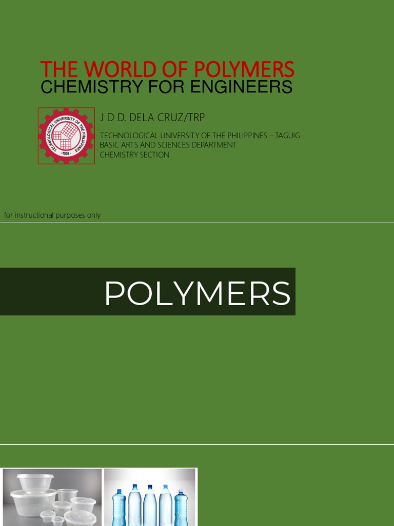 Polymers 2021 | PDF | Polymers | Polymerization
