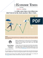 Equity Can Be A Risky Asset Class Even When You Don't Invest in The Stock Market. Here's How - ET-June-30-2022