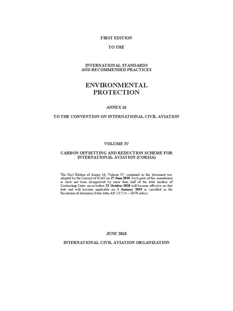 CORSIA Standards and Practices Guide | PDF