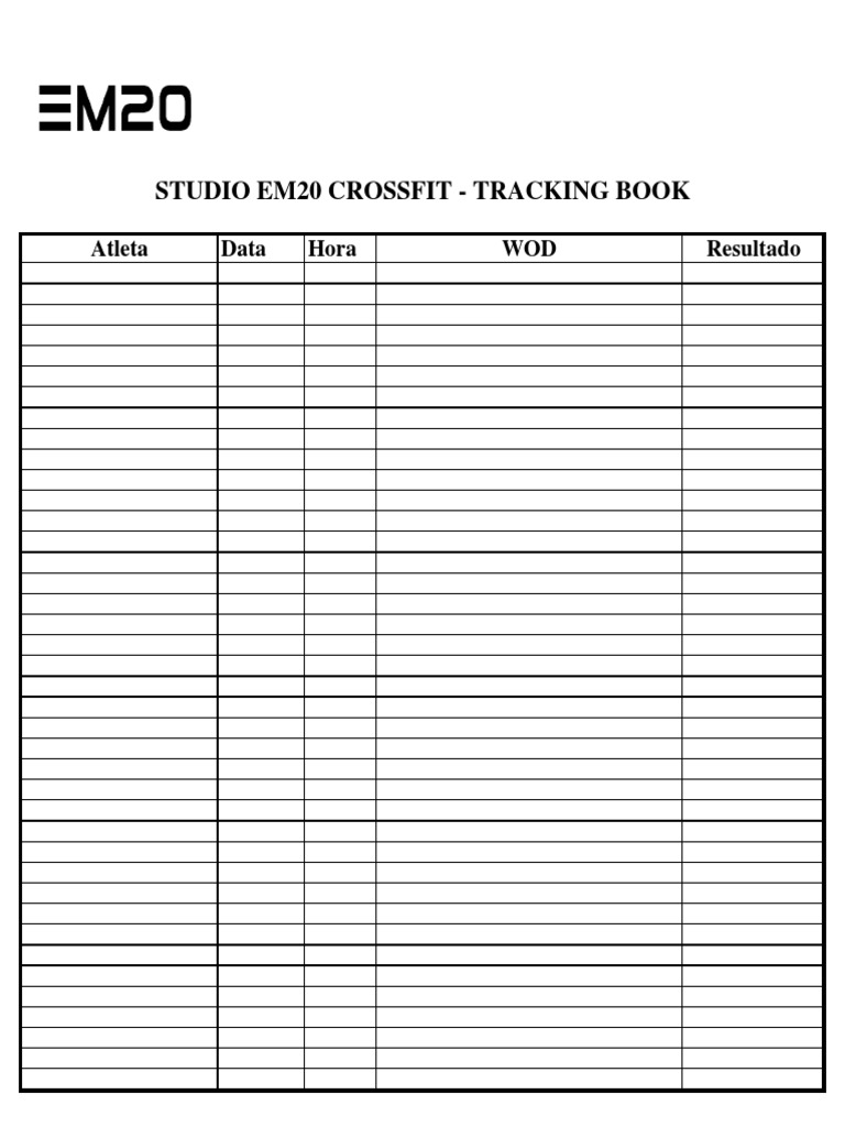 Tracking Book | PDF