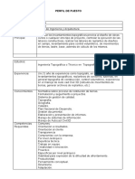 Manual de Puestos de TOPOGRAFO