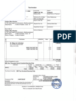 Tax Invoice for Broadband Services