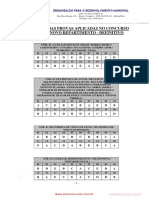 Concurso público gabarito definitivo