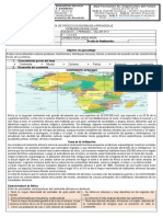 Ciencias Sociales 6° Taller #2 Africa y America