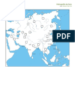 Imprimir Mapa Interactivo - Hidrografía de Asia (Geografía - 6º - Secundaria - Asia)