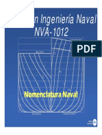 Dibujo Ing Naval Nomenclatura