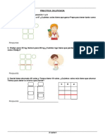 Problemas de igualación resueltos