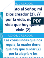 A Dios Creador