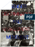 Gender Discrimination and Harassment Movement