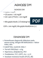 Diagnosis DM