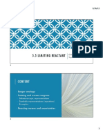5.5 Limiting Reactants