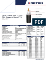 Cable Coaxial Dixon Kroton