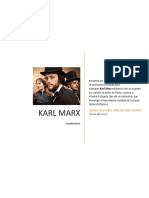 Cuestionario Karl Marx