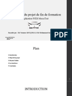 Présentation Du Projet de Fin de Formation: L'Application Web Mercetest