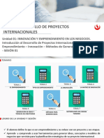 Sesión 1 - Introducción Al Desarrollo de Proyectos Internacionales