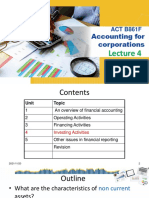 Accounting for Corporations Lecture 4